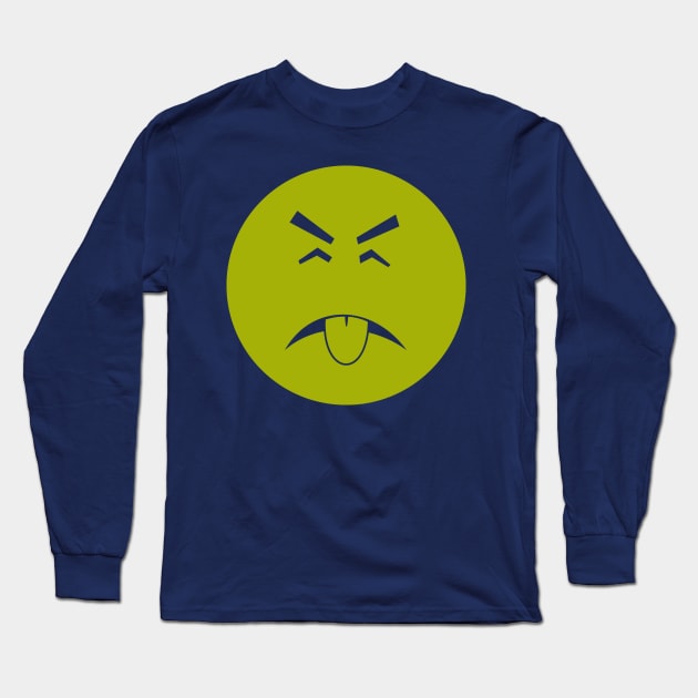 Mr. Yuck Long Sleeve T-Shirt by Pixhunter